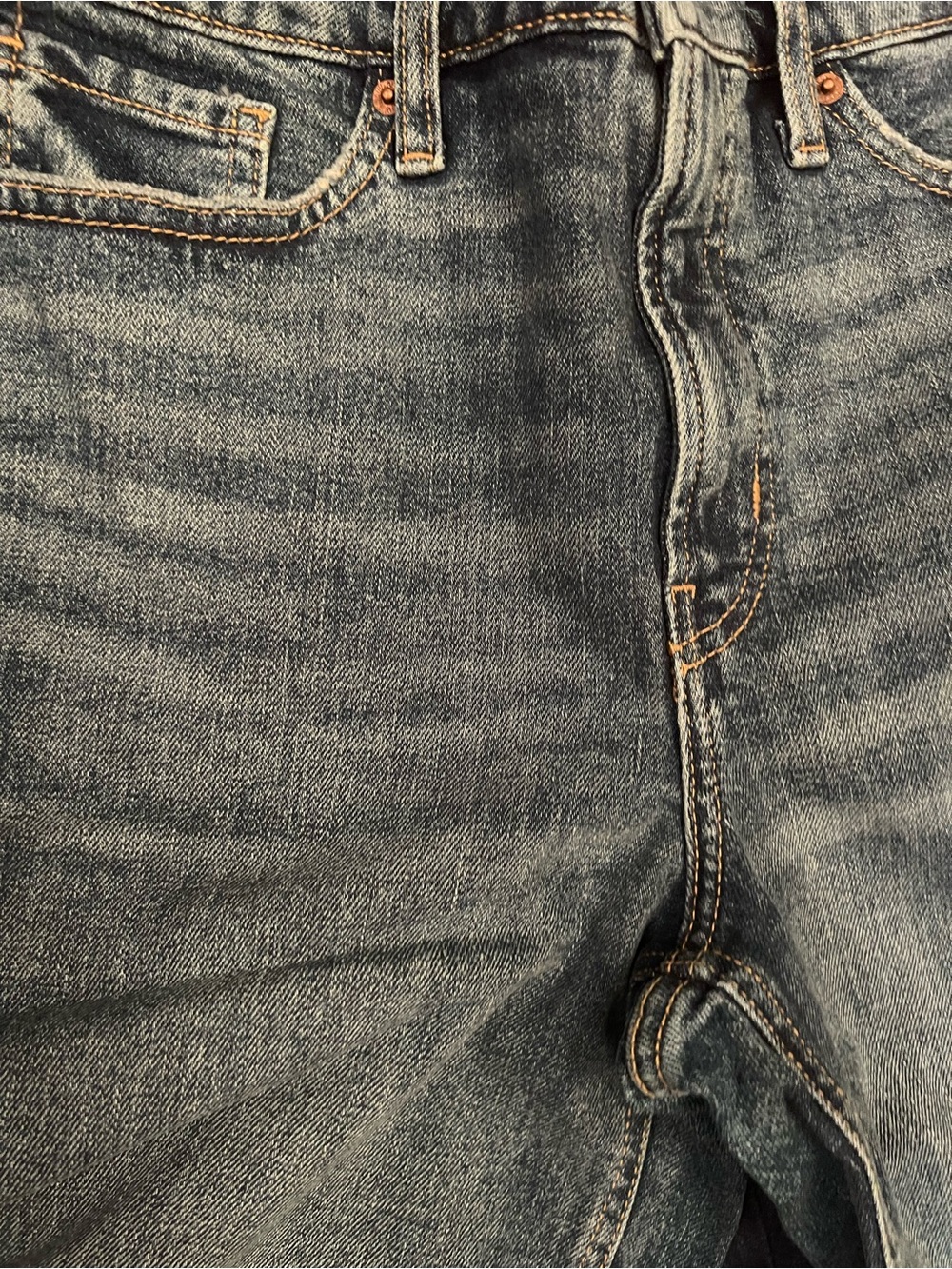 GAP Skinny Jeans in Dark Blue with old Navy  NWT Medium Blue Cutoff Shorts - Picture 4 of 12